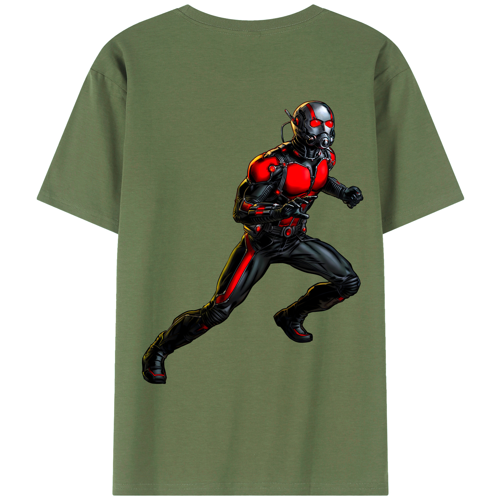 （画像用） アベンジャーズ The Avengers 綿100％ メンズ半袖Tシャツ（バックプリント） 通気性